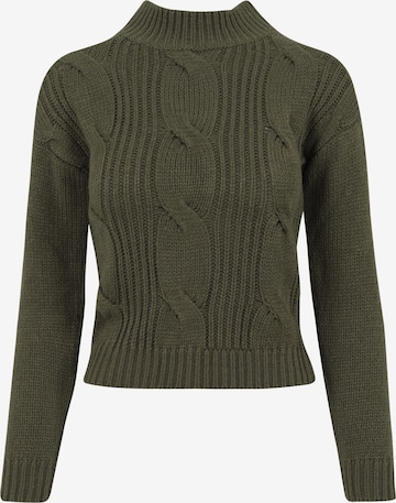 Urban Classics Sweater in Green: front