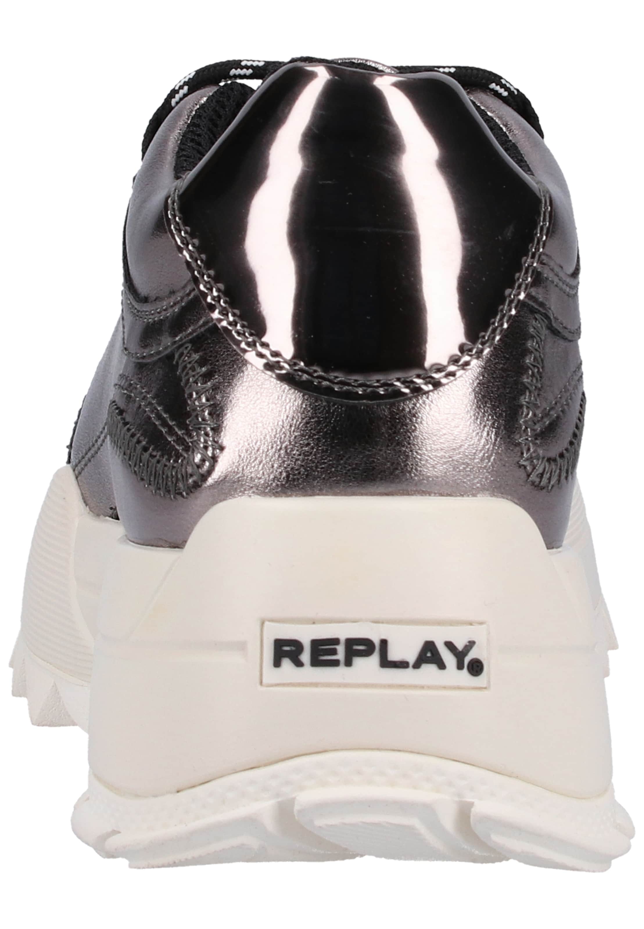 Baskets basses REPLAY en argent