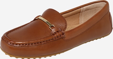 Lauren Ralph Lauren Mocassins 'Briony' in Bruin: voorkant