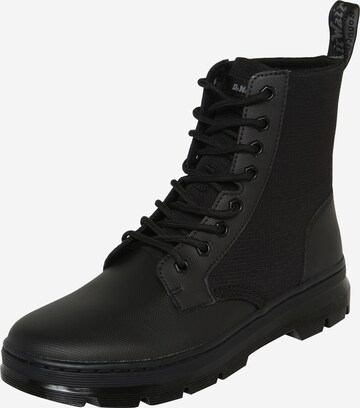 Dr. Martens Lace-Up Boots 'Combs' in Black: front
