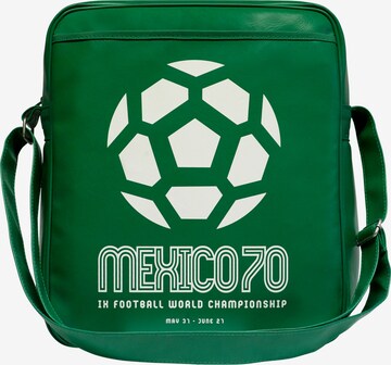 LOGOSHIRT Crossbody Bag 'Mexico 70' in Green: front