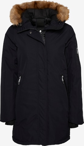 CHIEMSEE Winter Coat in Black: front