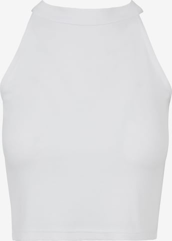 Urban Classics Top in White: front