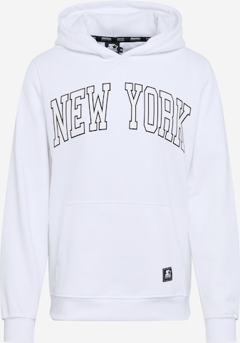 Starter Black Label Regular fit Majica 'New York' | bela barva: sprednja stran