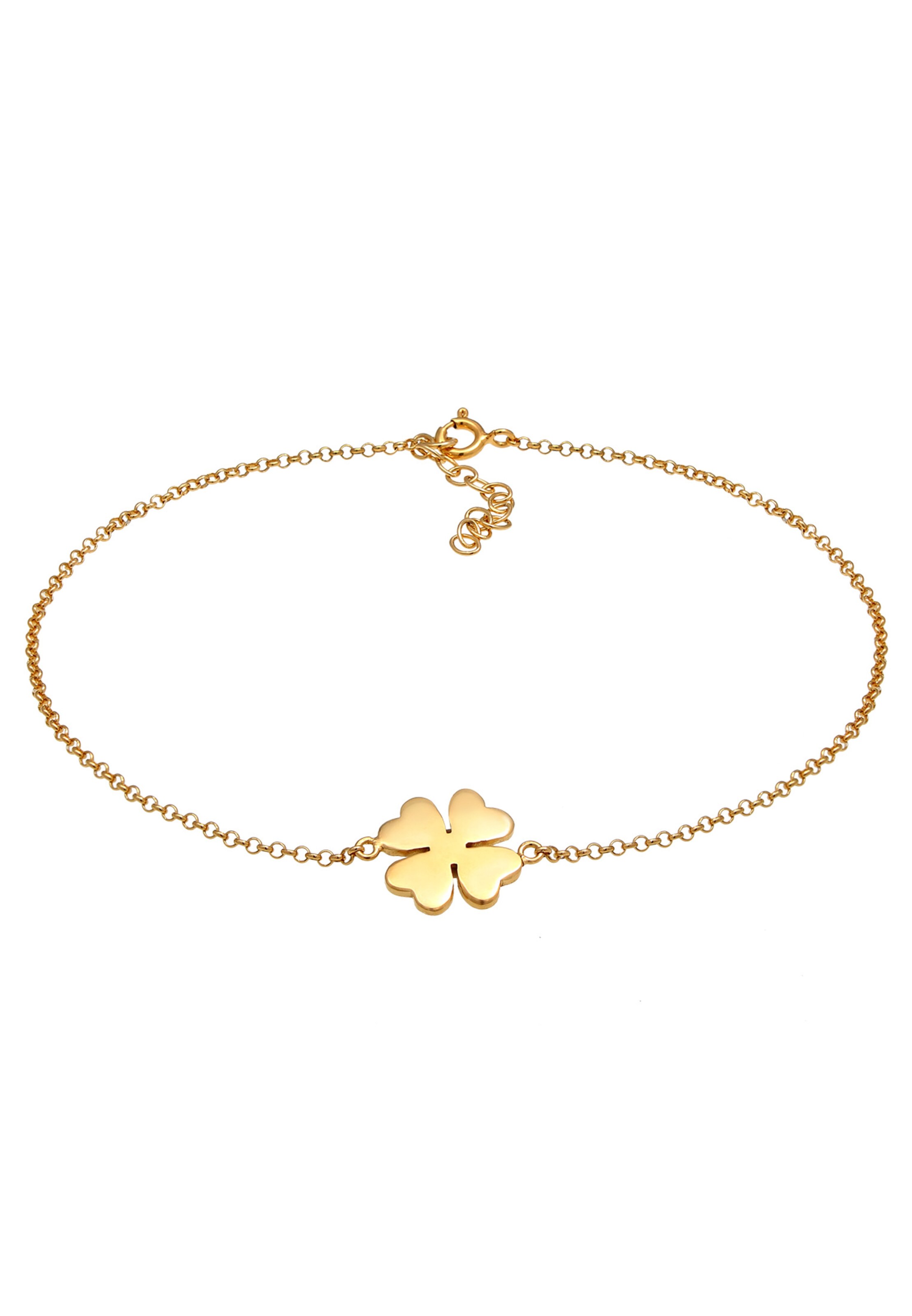 Bijoux de pied 'Kleeblatt' ELLI en or : devant