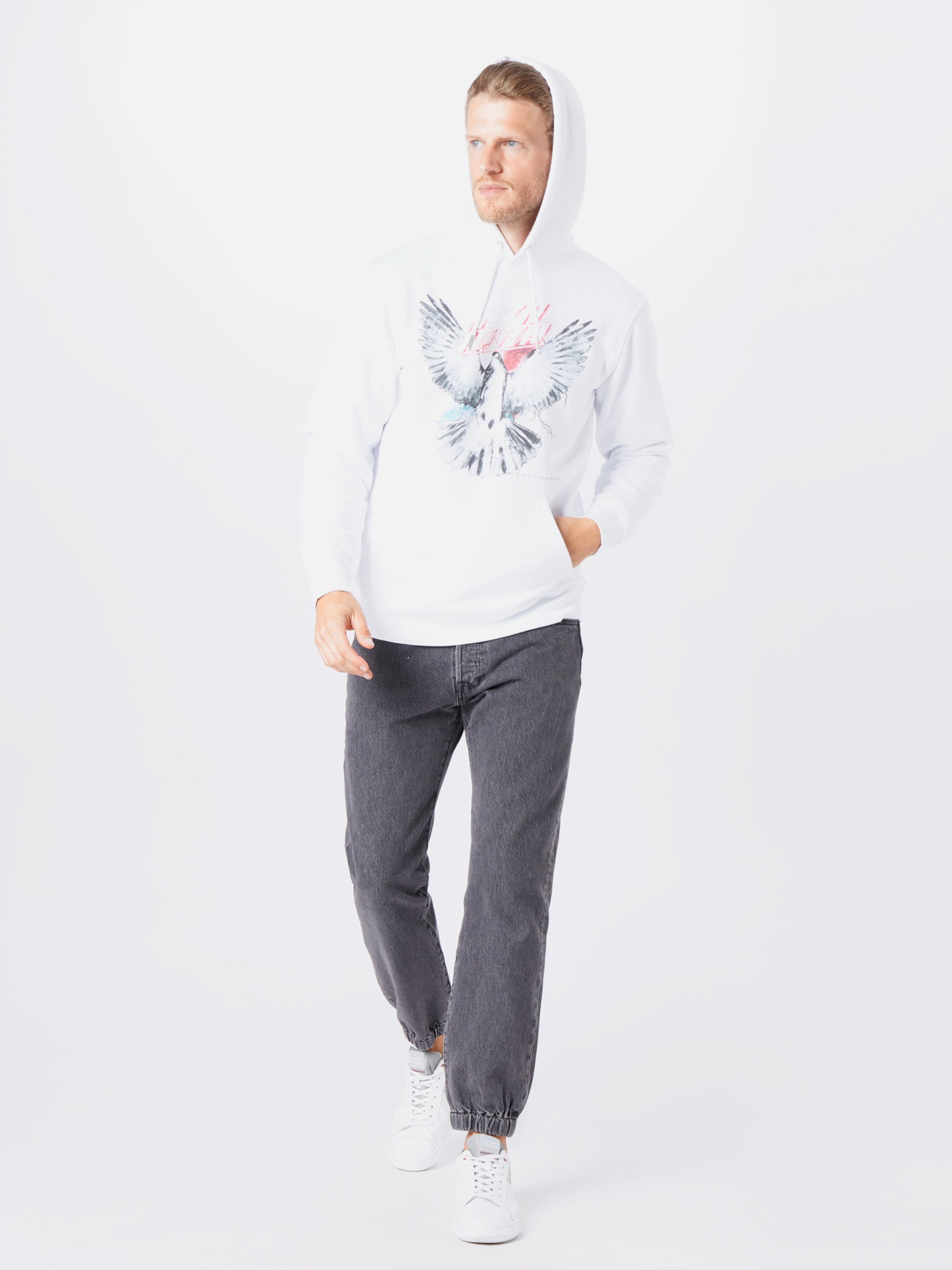 Homme Sweatshirt Nico Tin EINSTEIN & NEWTON en Blanc 