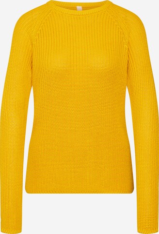 QS Pullover in Gelb: predná strana