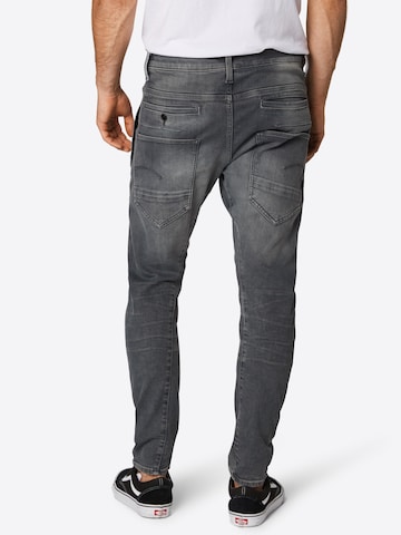 G-Star RAW Slim fit Jeans 'D-Staq 3D' in Grey: back
