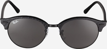Ray-Ban Sunglasses 'Clubround' in Black: front