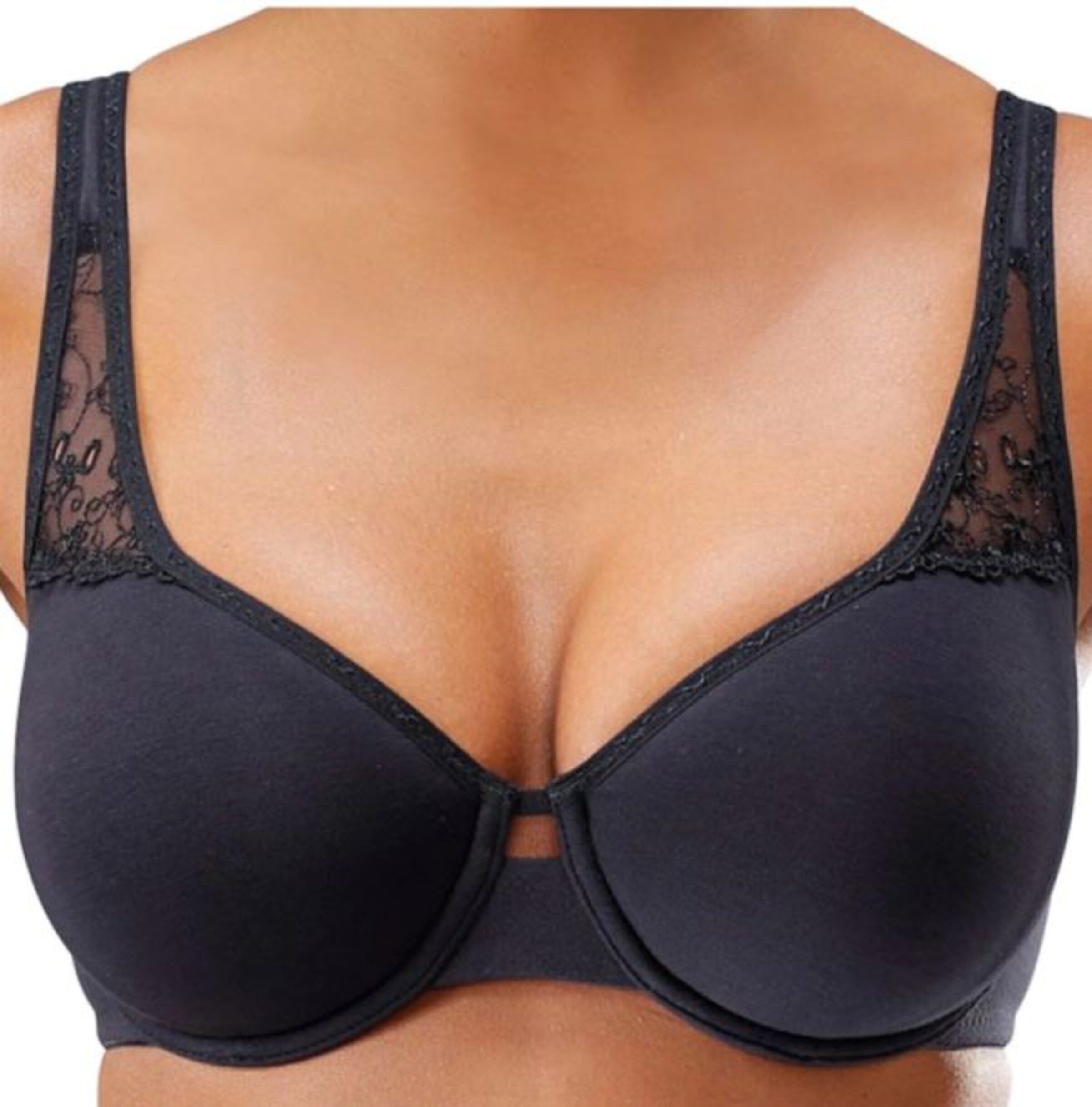 PETITE FLEUR Бюстгальтер под футболку Бюстгальтер в Черный