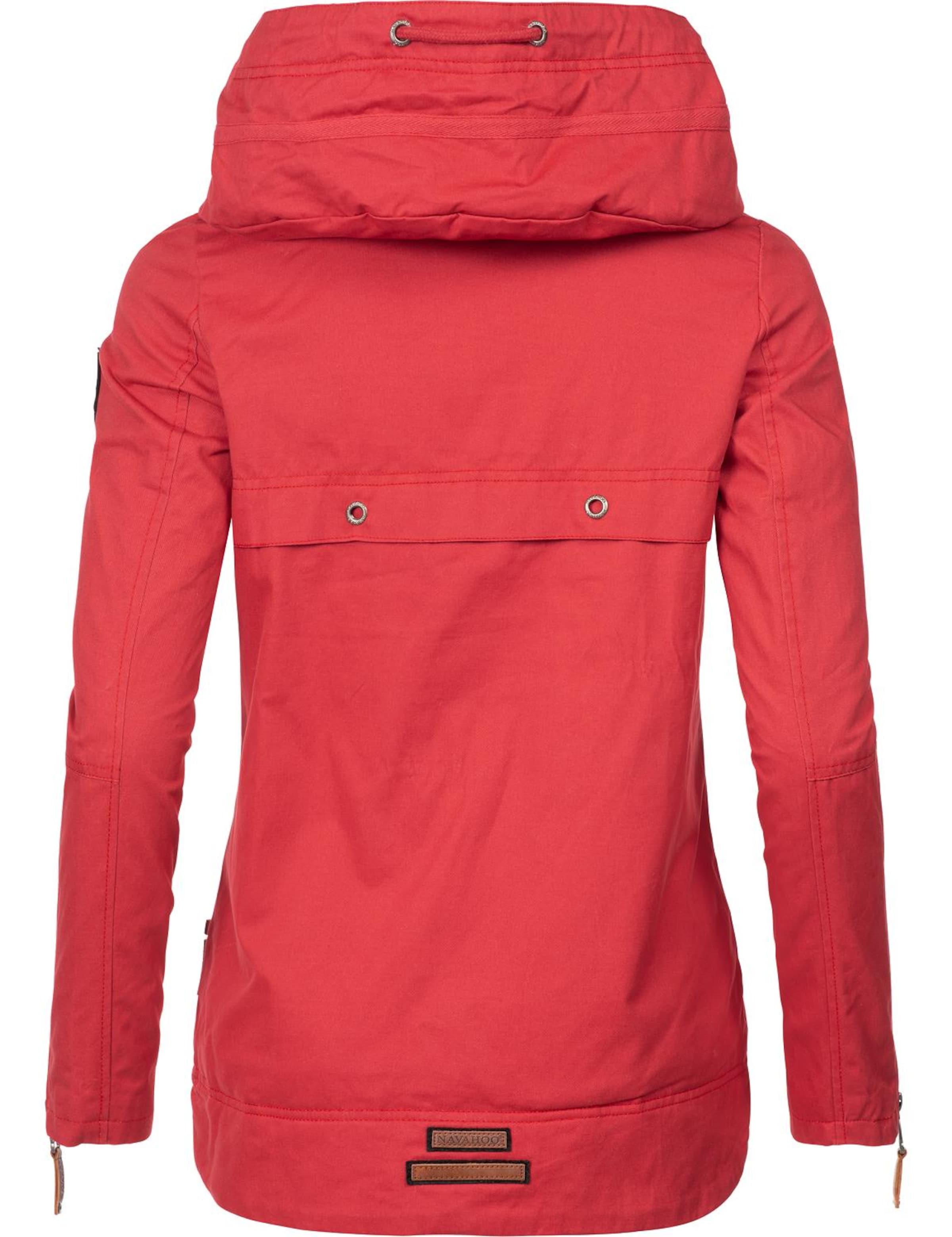 NAVAHOO Φθινοπωρινό και ανοιξιάτικο μπουφάν 'Wekoo' σε κόκκινο