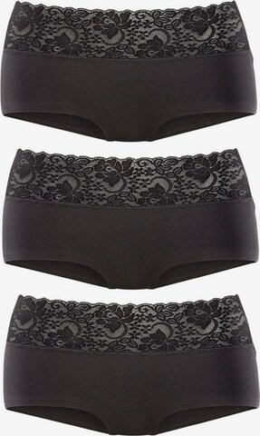 VIVANCE Boyshorts in Black: front