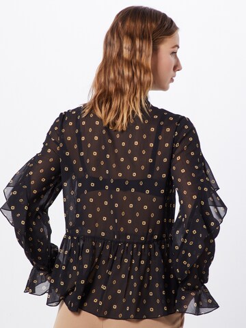 SCOTCH & SODA Blouse in Zwart: terug