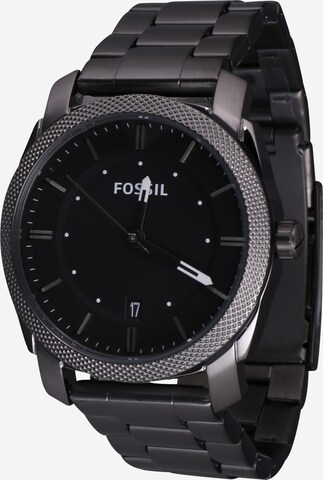 FOSSIL Analoog horloge 'Machine' in Grijs: voorkant