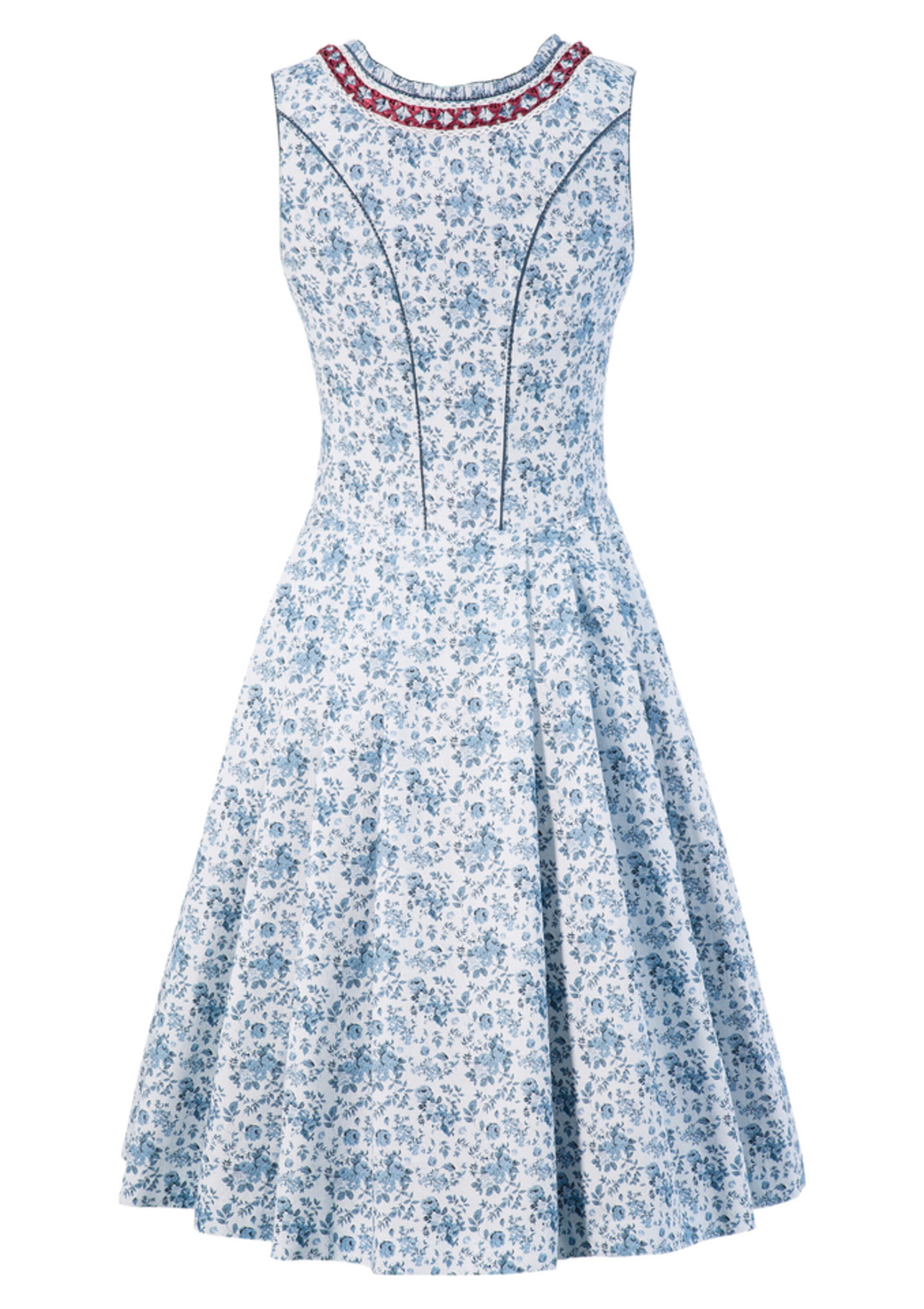 MARJO Dirndli 'Natalia 55' - kék