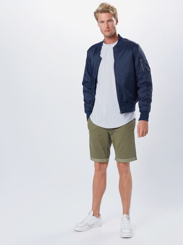 TOM TAILOR DENIM Regular fit Shirt in Grijs