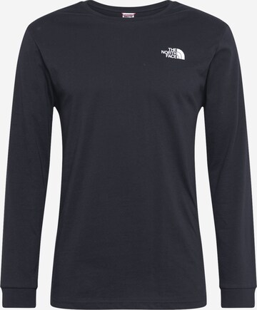 THE NORTH FACE Shirt 'Simple Dome' in Zwart: voorkant