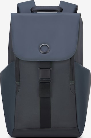 Delsey Paris Backpack 'Securflap' in Blue: front