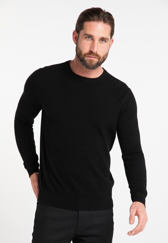 Pull-over DreiMaster Vintage en noir : devant