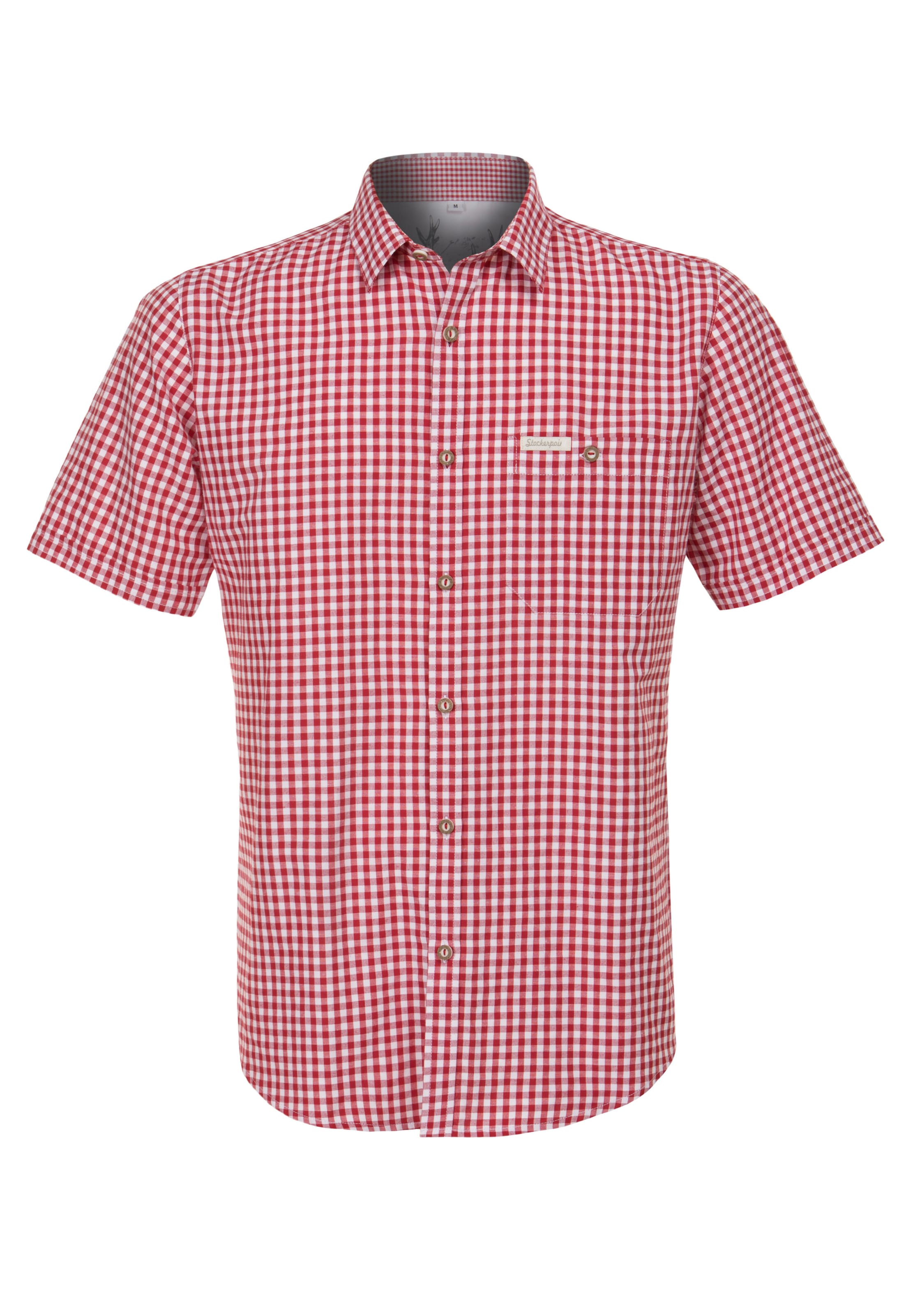 STOCKERPOINT Hemd in Rot: Vorderseite