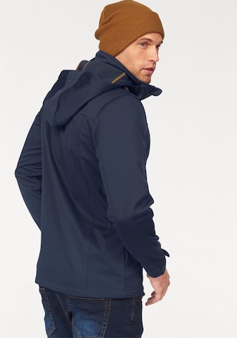 POLARINO Softshelljacke in Blau