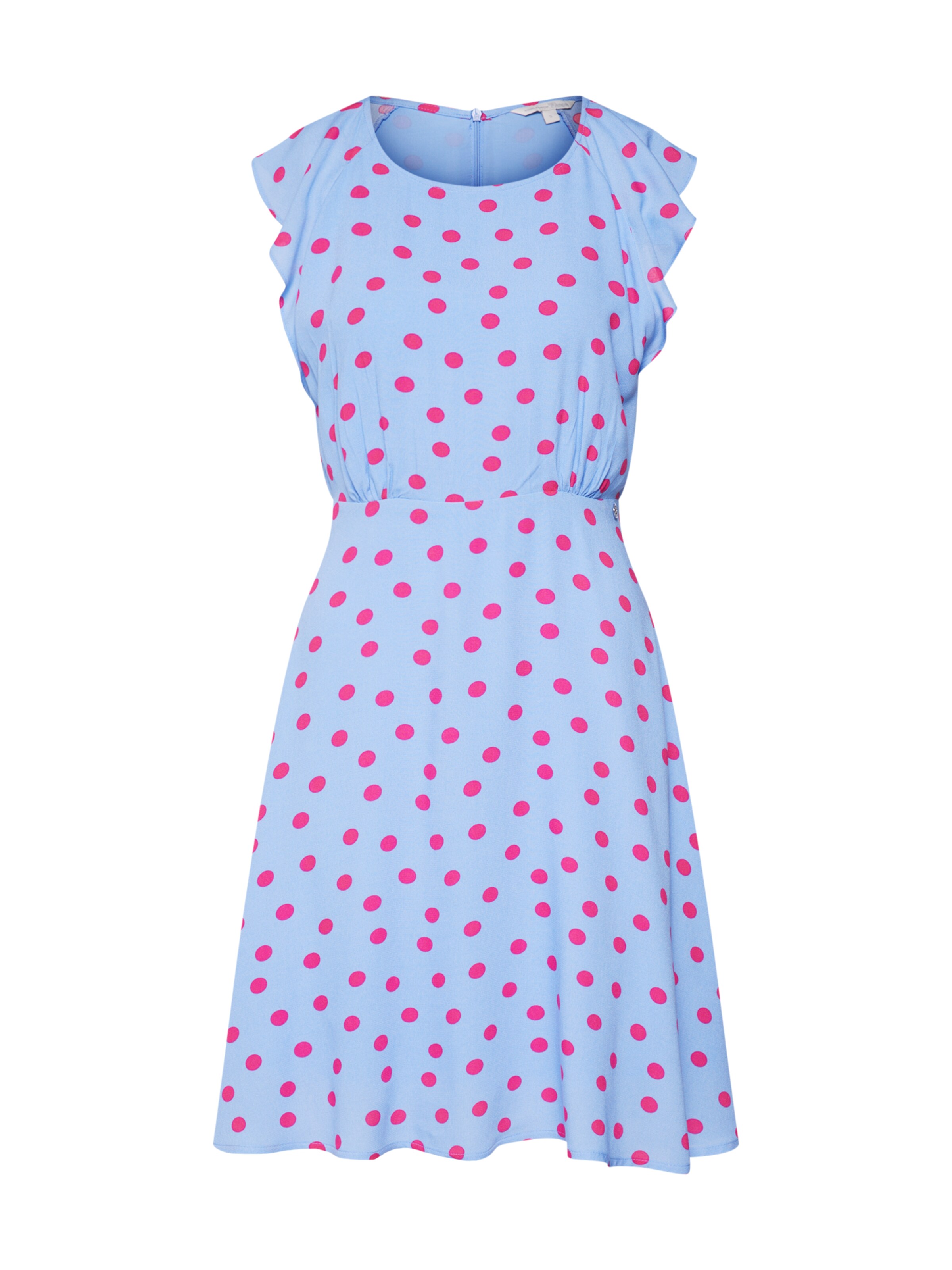 TOM TAILOR DENIM - Zomerjurk in de kleur Lichtblauw