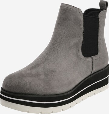 Chelsea Boots BULLBOXER en gris : devant