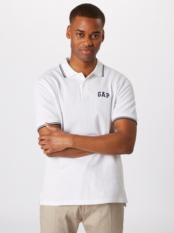 GAP Regular fit Shirt 'FRANCH XLS PK POLO' in Wit