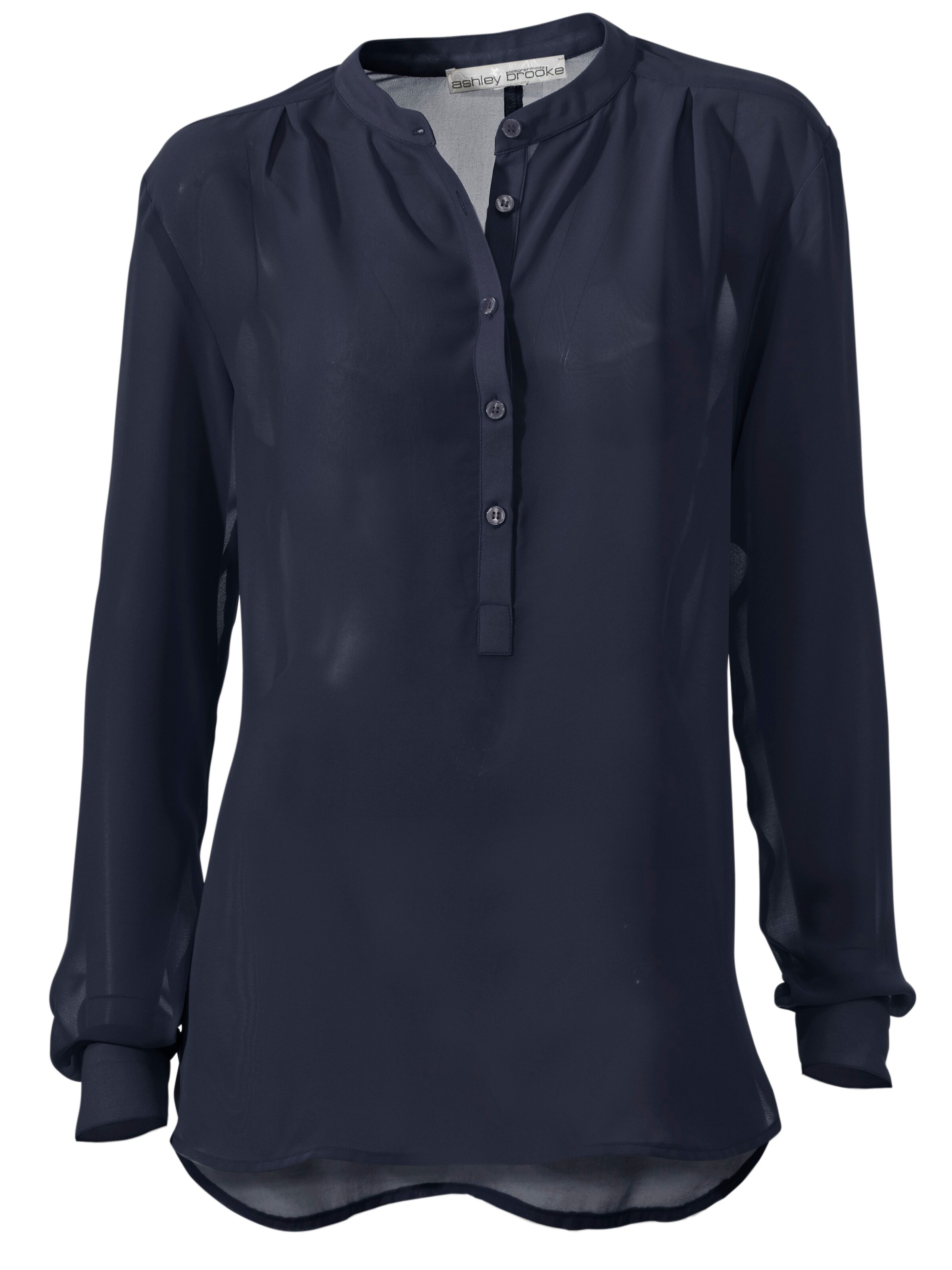 heine - Longbluse in kobaltblau