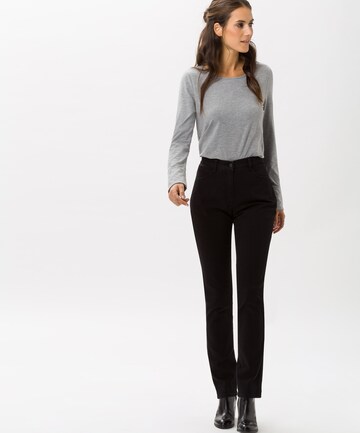 BRAX Slimfit Jeans 'Carola' in Zwart