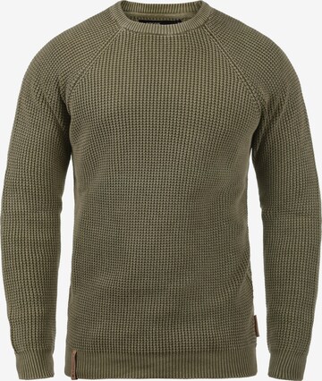 INDICODE JEANS Sweater 'Rockford' in Green: front