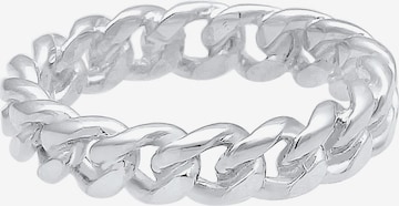 ELLI Pierścionek 'Twisted' w kolorze srebrny