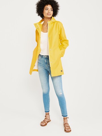 Abercrombie & Fitch Jacke 'SB19-RAINCOAT' in Gelb