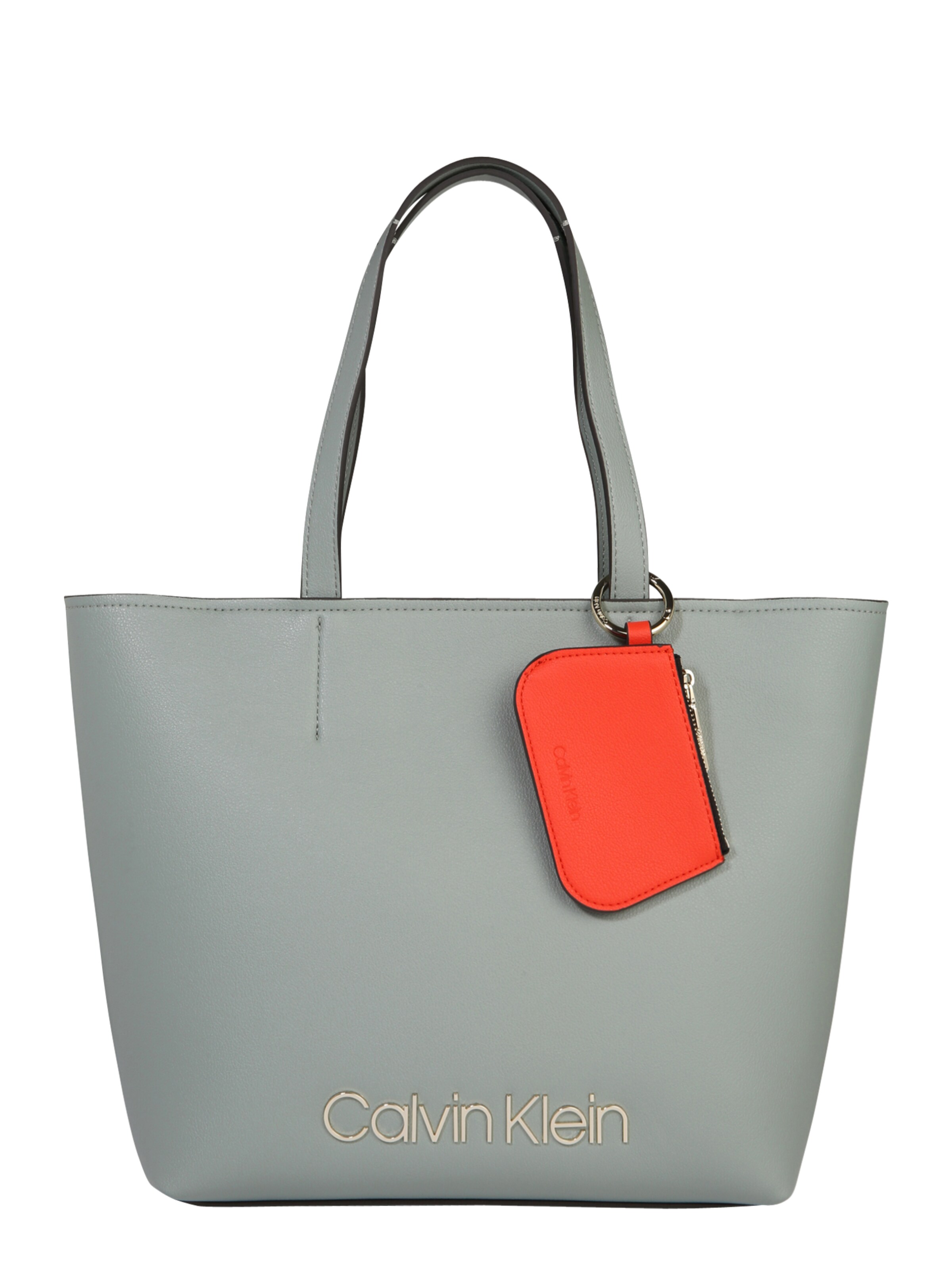 Calvin Klein - Shopper in de kleur Lichtgrijs