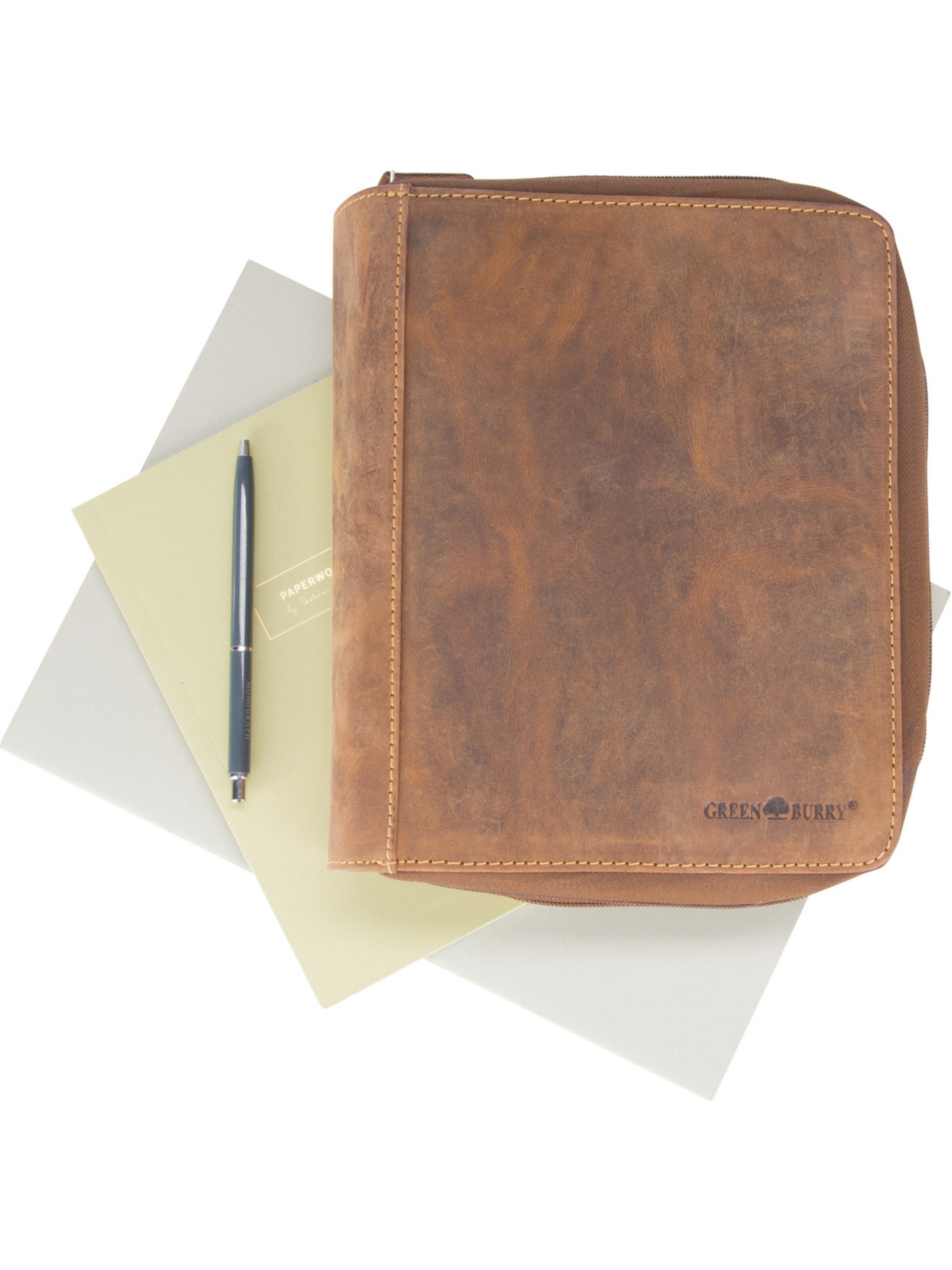 GREENBURRY Case 'Vintage' in Brown