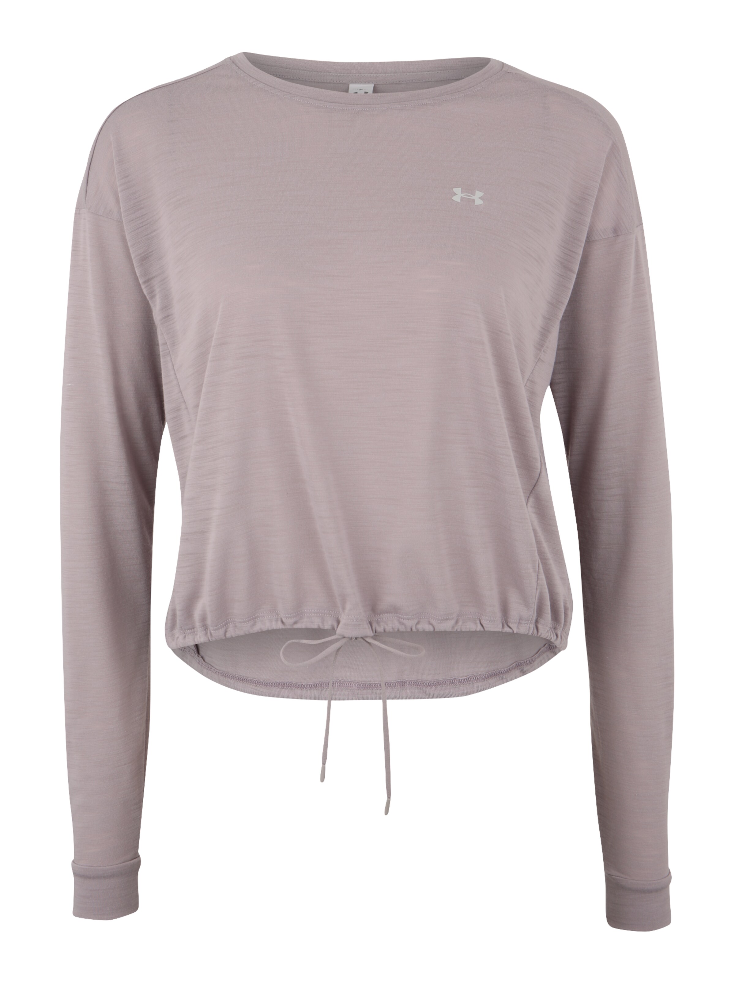 UNDER ARMOUR - Sportief sweatshirt 'Whisperlight' in de kleur Taupe