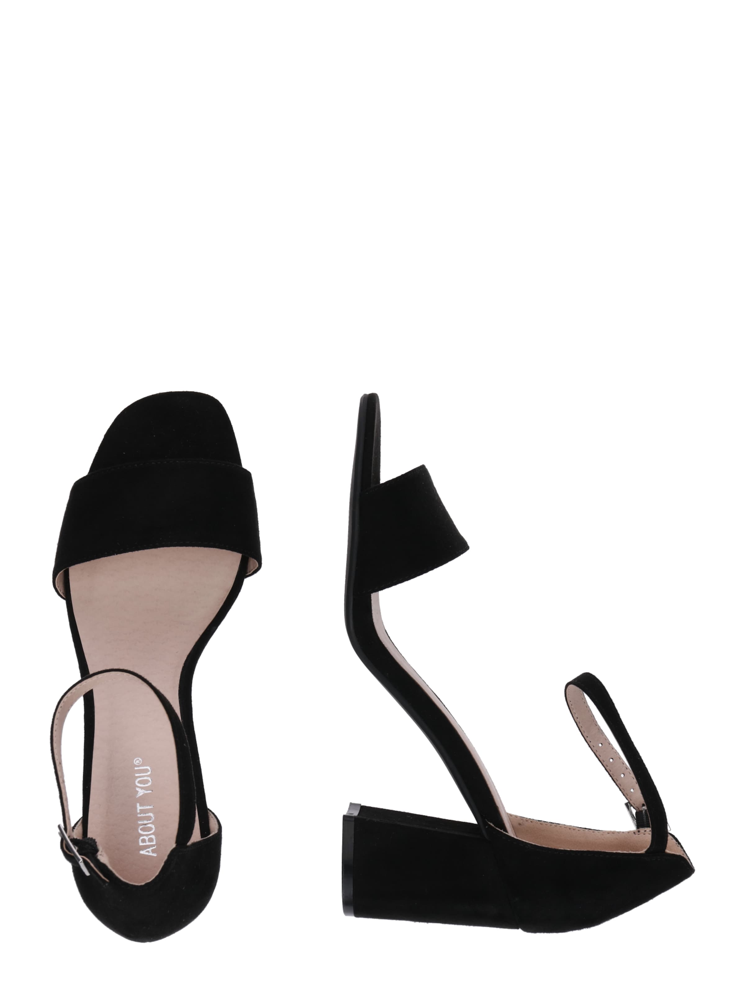 ABOUT YOU Sandal 'Alisha' in Black: side