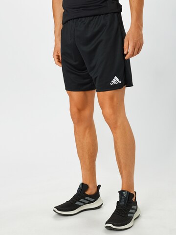 ADIDAS SPORTSWEAR Regular Sportbroek 'PARMA 16 SHO WB' in Zwart: voorkant