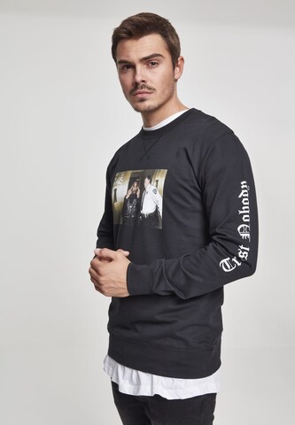 Sweat-shirt 'Tupac Trust Nobody' Mister Tee en noir : devant