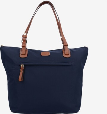 Bric's Shopper in Blauw: voorkant