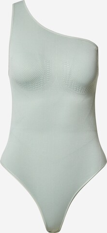 NU-IN Regular Athletic Bodysuit in Green: front