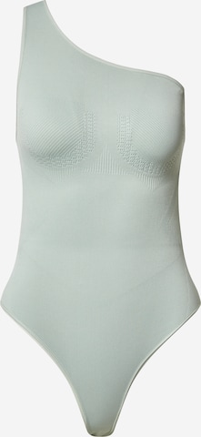 NU-IN Athletic Bodysuit in Green: front