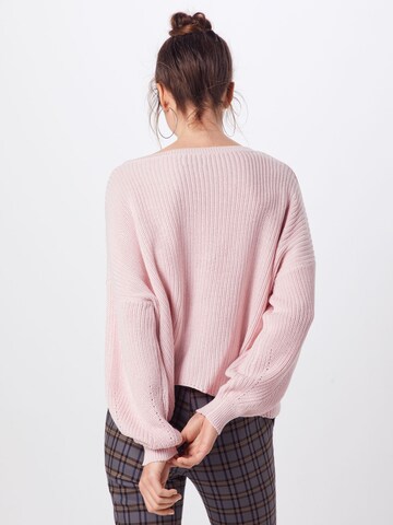 ONLY Sweater 'Hilde' in Pink: back