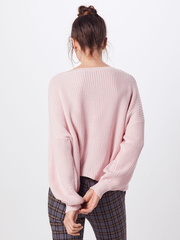 Pull-over 'Hilde' ONLY en rose : derrière