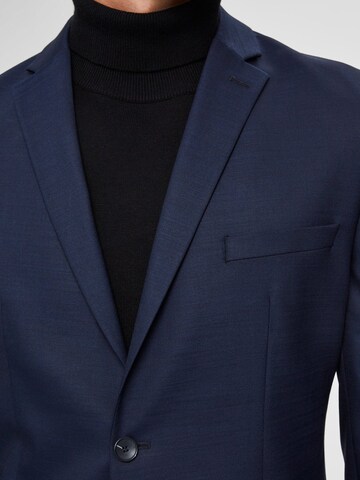 Coupe slim Veste de costume SELECTED HOMME en bleu