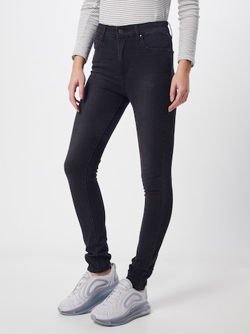 LEVI'S ® Kitsas Teksapüksid '721™ High Rise Skinny', värv must: eest vaates