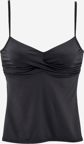 s.Oliver Bustier Tankitop 'Spain' in Schwarz: predná strana