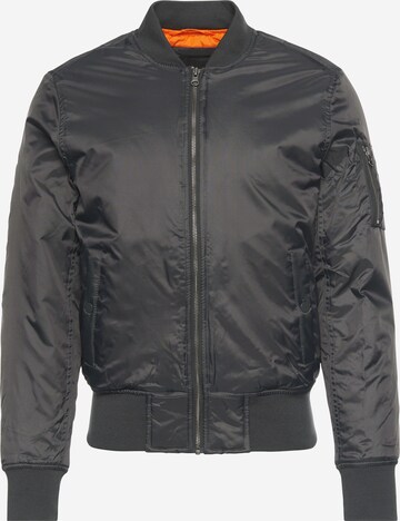 Urban Classics Between-Season Jacket in Grey: front