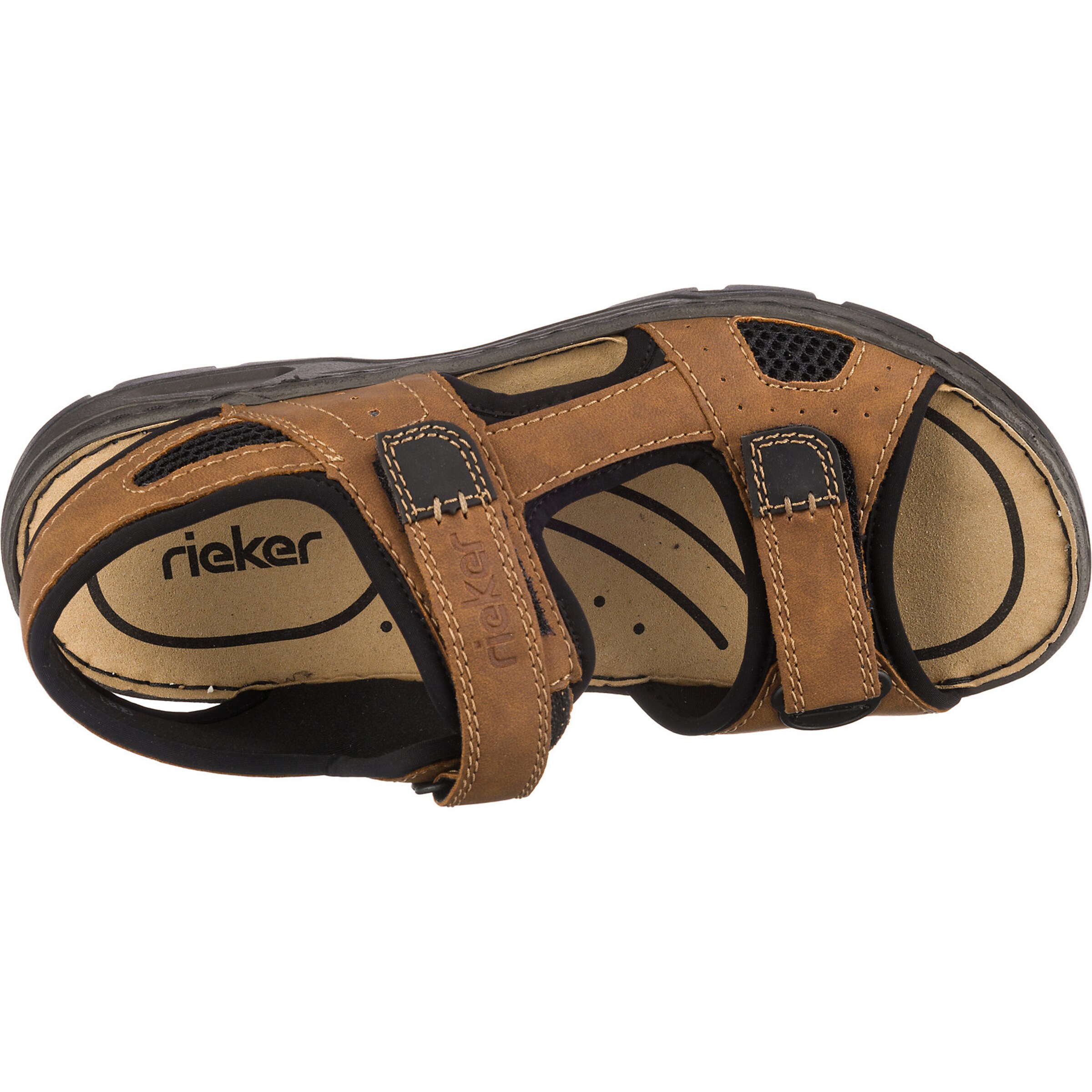 Rieker Hiking Sandals in Brown