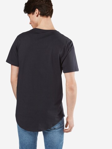 Only & Sons Regular Fit T-Shirt 'Matt' in Blau